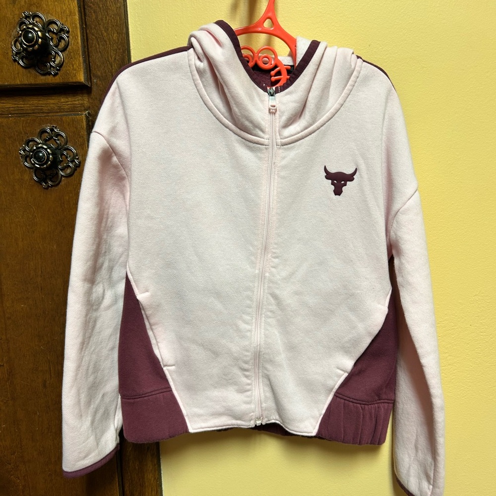 Kids' Pink and Purple Hoodie